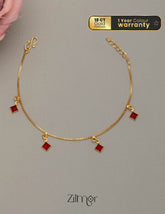 TR101711 - Gold Toned Stone Bracelet 1-Zilmor
