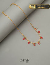 TR101787 -  Gold-plated Delicate Daily Wear Necklace 1-Zilmor