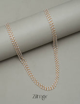 TR101927 -  Pearl Triple Layer Necklace 1-Zilmor