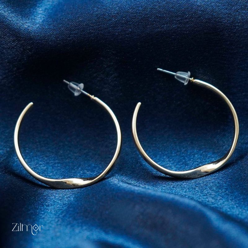 Simple Hoops Earrings - PT100388