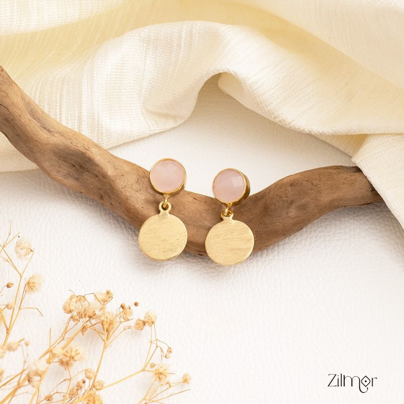 Symphony Glossy Stone Earrings - AS100703