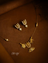 SN1011792 - Perumal pendant with Invisible Necklace Earrings Set 1-Zilmor