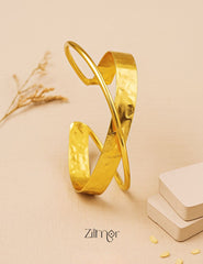 AS1011859 - Cross Cuff Adjustable Bangle 1-Zilmor