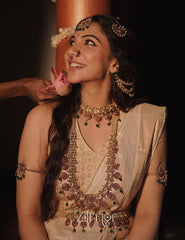 KI100887 - Antique Kemp Stone Bridal Combo Set - Prebooking