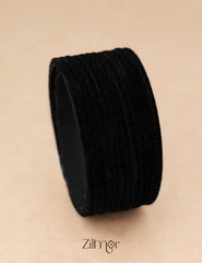 Velvet Bangle Set for Women & Girls (color option) - CB10048 3-Zilmor