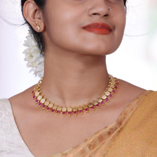 SG101449  - Traditional Lakshmi Necklace