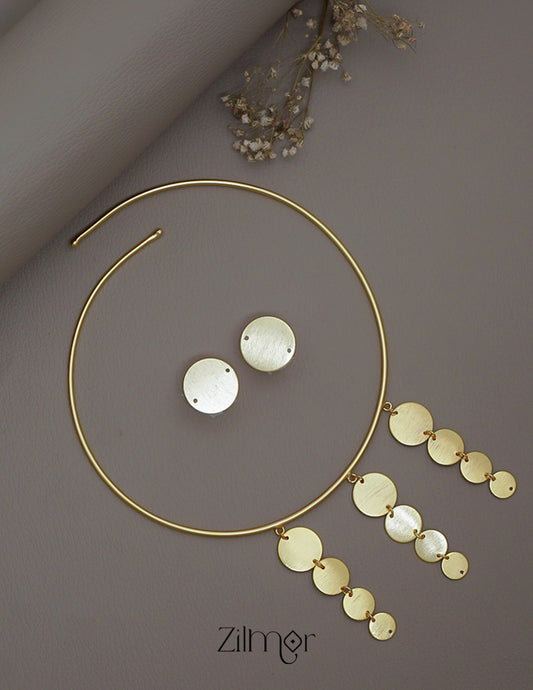 ZA1011169 - Hasli Necklace With Earrings 2-Zilmor