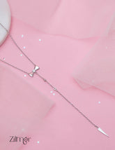 ZM101411 - 925 Sterling Silver Designed Pendant Necklace 1-Zilmor