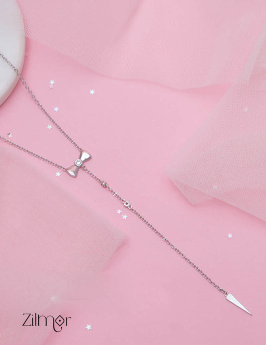 ZM101411 - 925 Sterling Silver Designed Pendant Necklace 1-Zilmor