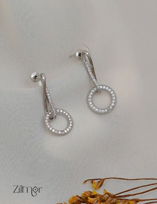 ZN1011505 - Trendy Round Hanging Earrings 2-Zilmor