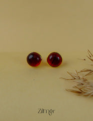 Simple minimal gemstone earrings perfect for everyday styling