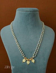 Luxury Temple-Inspired 3 Kashu Pearl Necklace – KY1012017