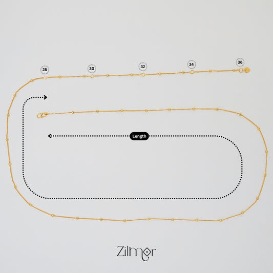 KT1011715 - Gold Plated Traditional Hip Chain 2-Zilmor