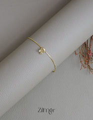 ZH1011735- AD Stone Angel Wing Anti Tarnish Bracelet 3-Zilmor