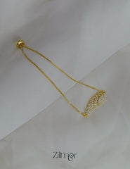 ZH1011735- AD Stone Angel Wing Anti Tarnish Bracelet 2-Zilmor