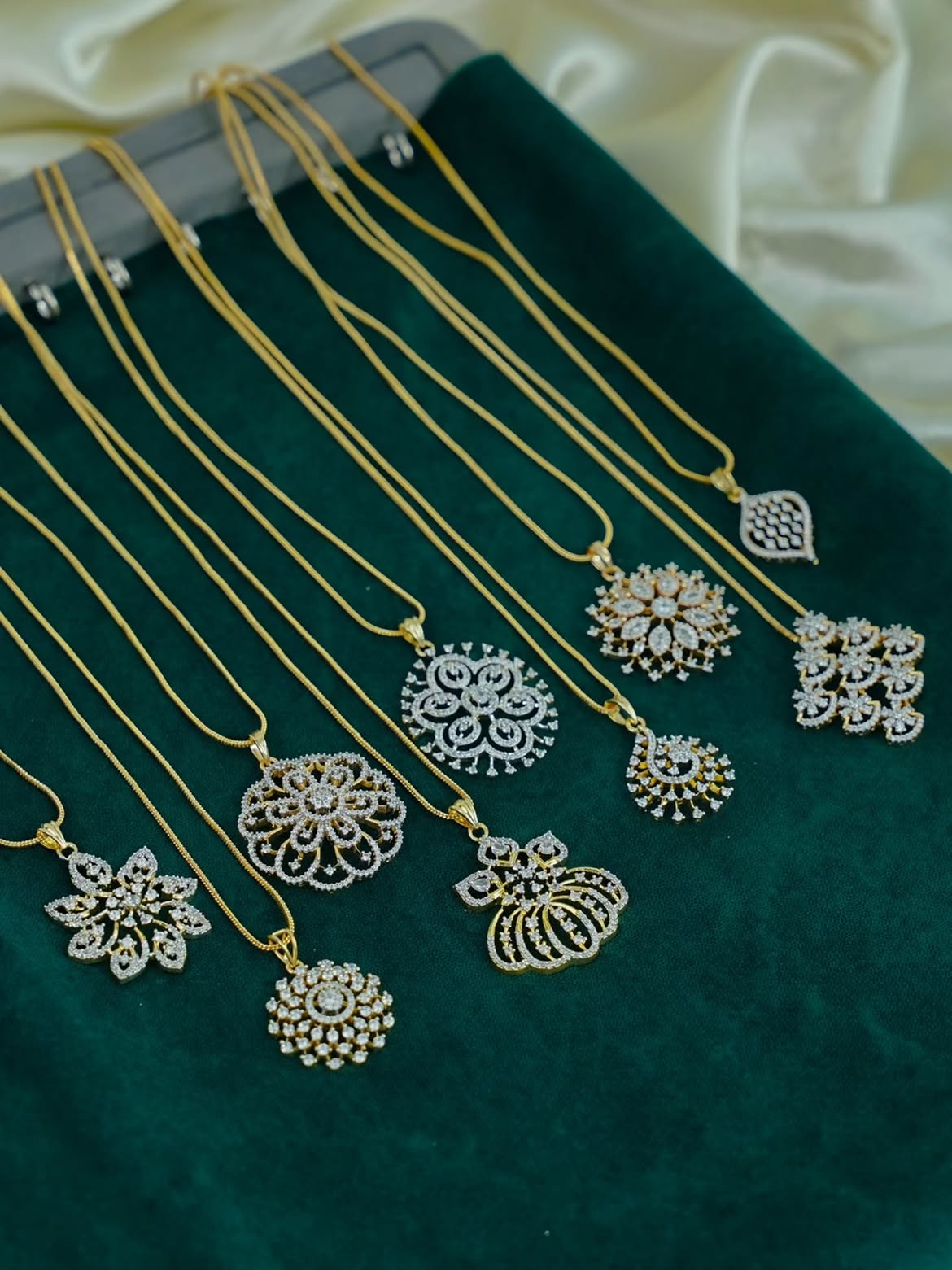 Trending AD Diamond Jewellery Designs 2026 - Zilmor