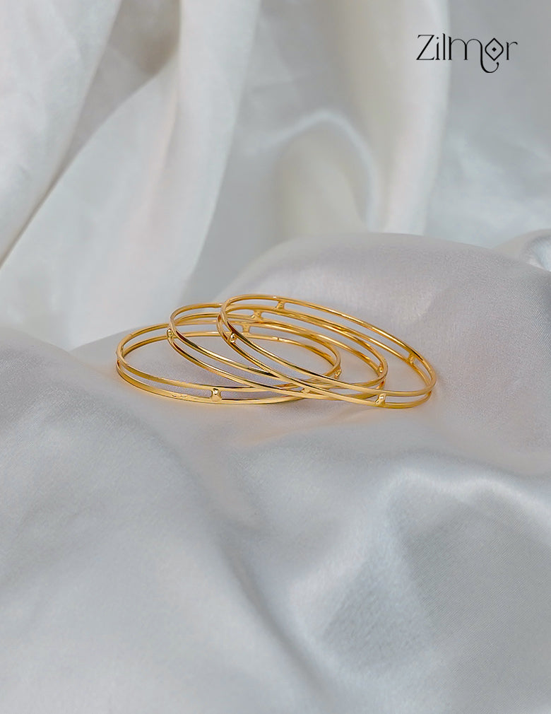 18k Gold Plated Anti-Tarnish  Bangle  - CL1012224