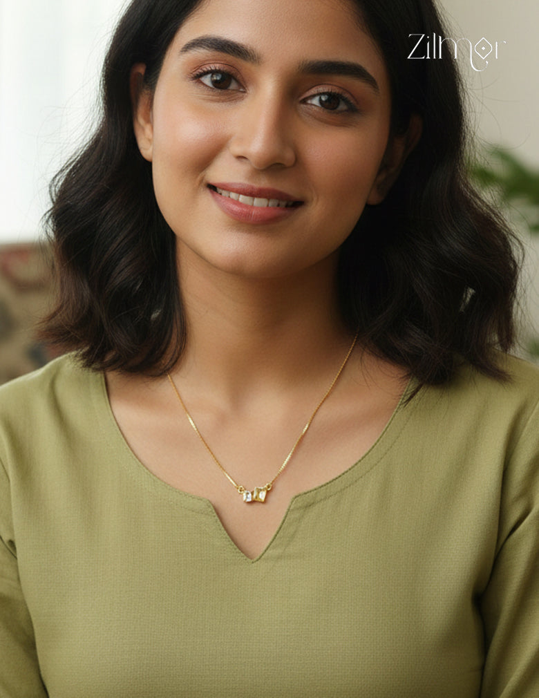 Simple pendant Necklace PP101640