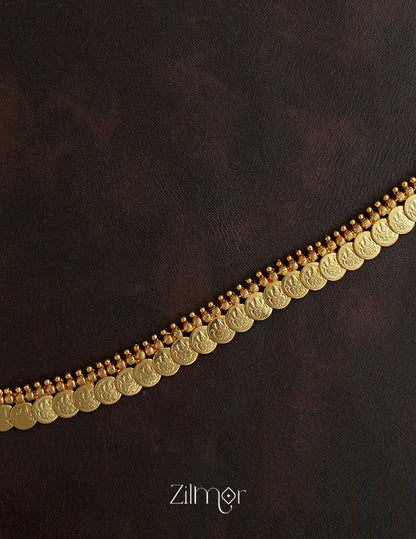 SN1011722 -  Traditional Lakshmi Coin Hip Chain 3-Zilmor