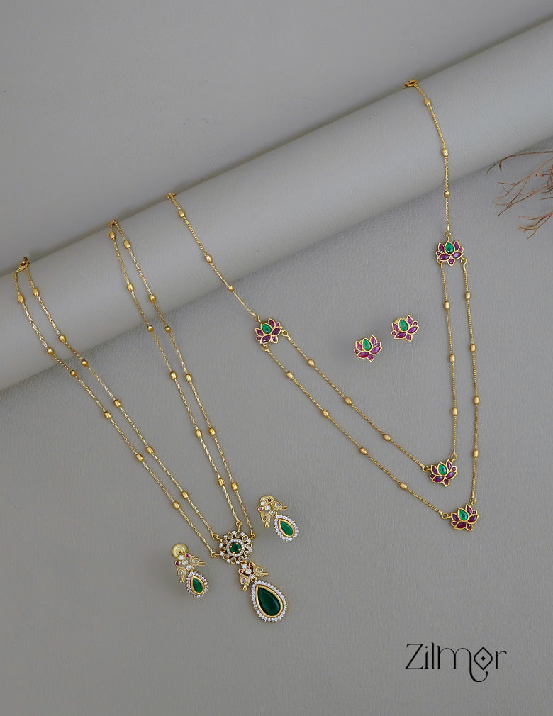 KY1011771- Premium Antique Necklace combo 5-Zilmor