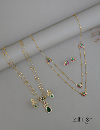 KY1011771- Premium Antique Necklace combo 5-Zilmor