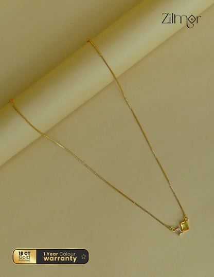 Simple pendant Necklace PP101640