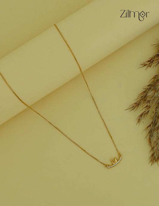 NG101888 - Swan Pendant Daily Wear Simple Necklace