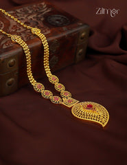 Premium Antique AD Stone Long Bridal  Necklace  - CL1012231