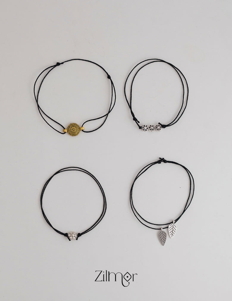 Anklet Pack Of 4 In One Combo 17-Zilmor