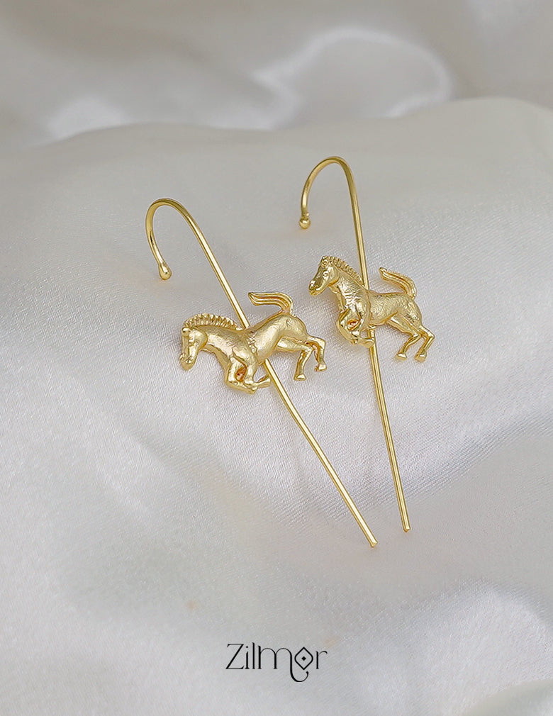 AS1011744 - Horse earcuff Earrings