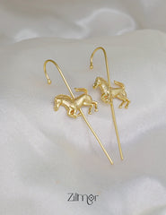 AS1011744 - Horse earcuff Earrings