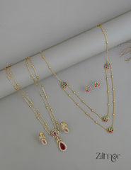 KY1011771- Premium Antique Necklace combo 1-Zilmor