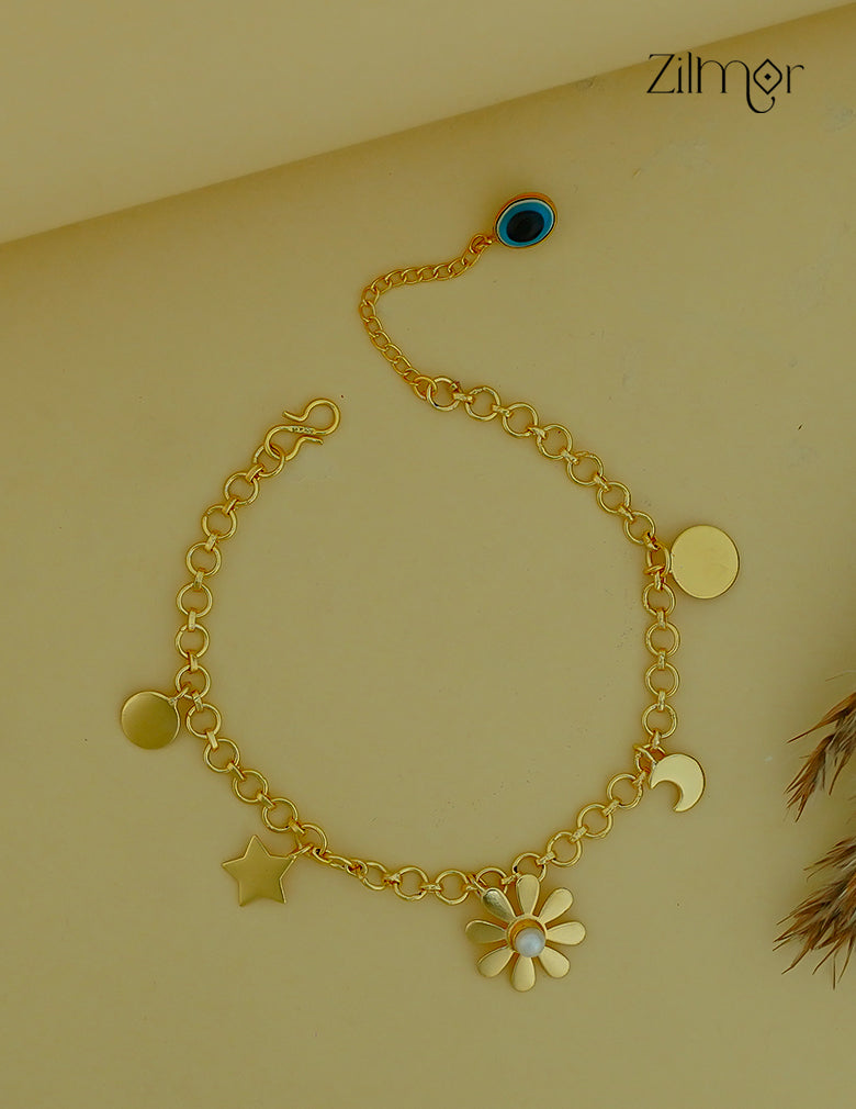 Evil Eye Daily Wear Single Anklet - CL1012083