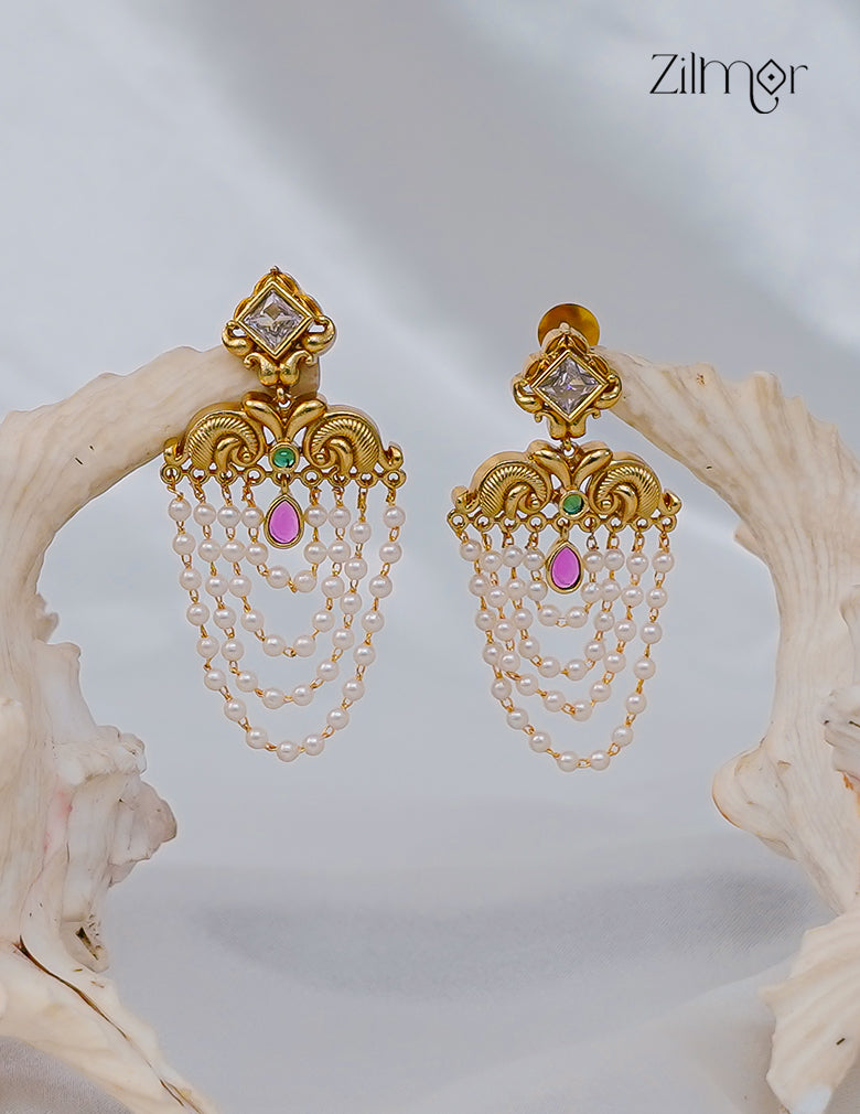 SN101670 - Antique  Pearl Earrings