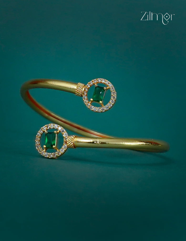 Gold Plated Adjustable Bangle - CL1012233