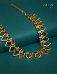 Premium Antique AD Stone  Necklace - CL1012250