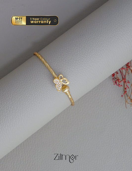 KI101059- AD Stone Adjustable Bangle