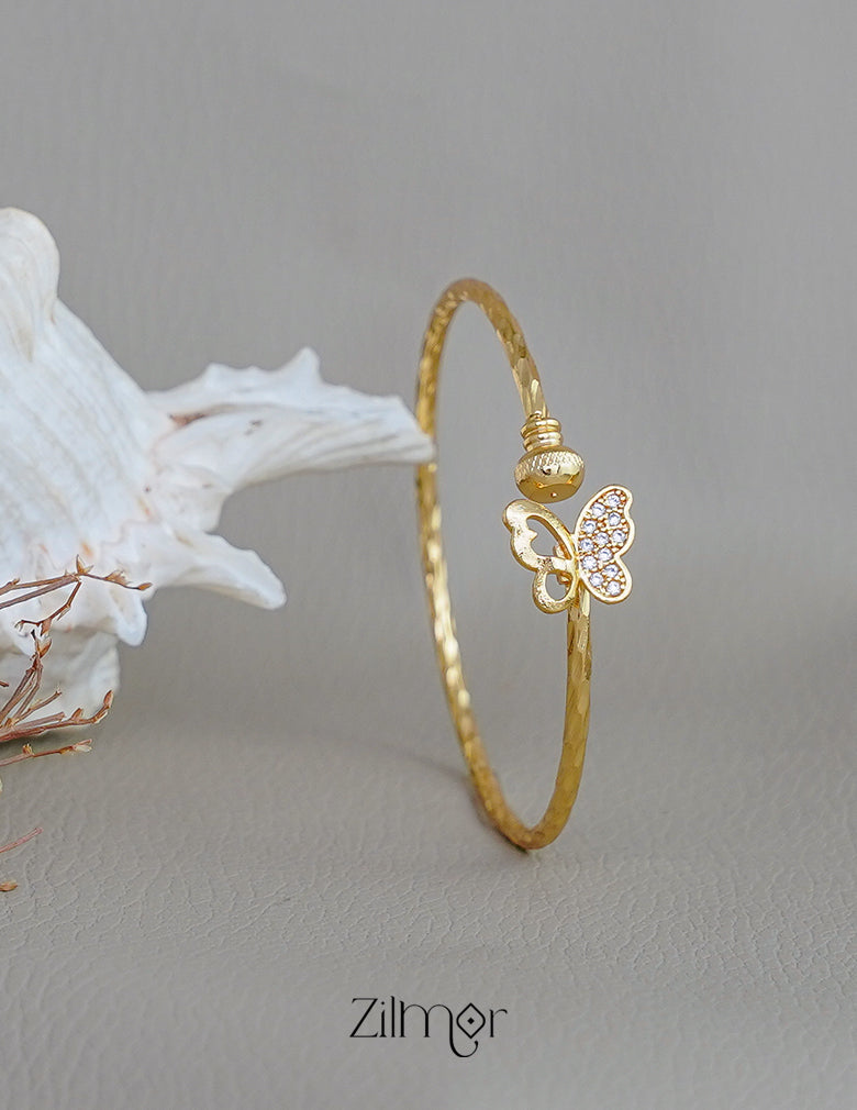 KI101059- AD Stone Adjustable Bangle 1-Zilmor