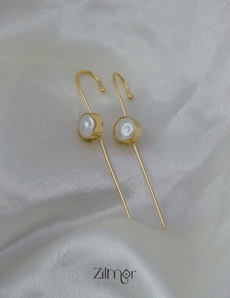 AS1011857- Pearl earcuff Earrings 3-Zilmor