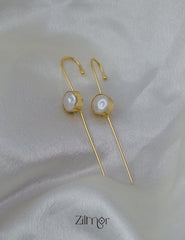 AS1011857- Pearl earcuff Earrings 3-Zilmor