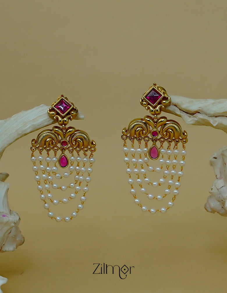 SN101670 - Antique  Pearl Earrings