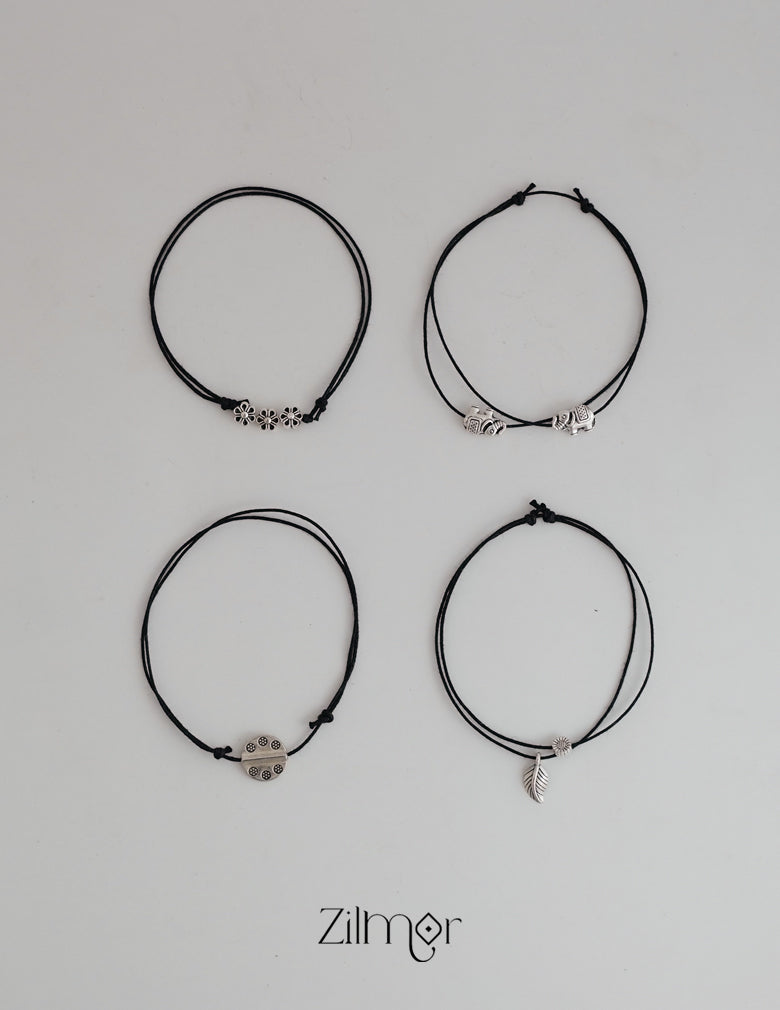 Anklet Pack Of 4 In One Combo 18-Zilmor