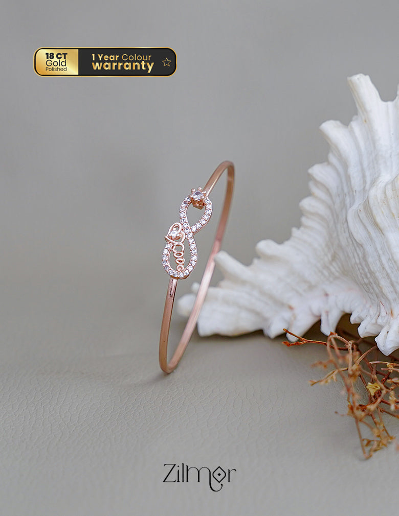 KF101240 - Gold Plated Openable Bangle 10-Zilmor