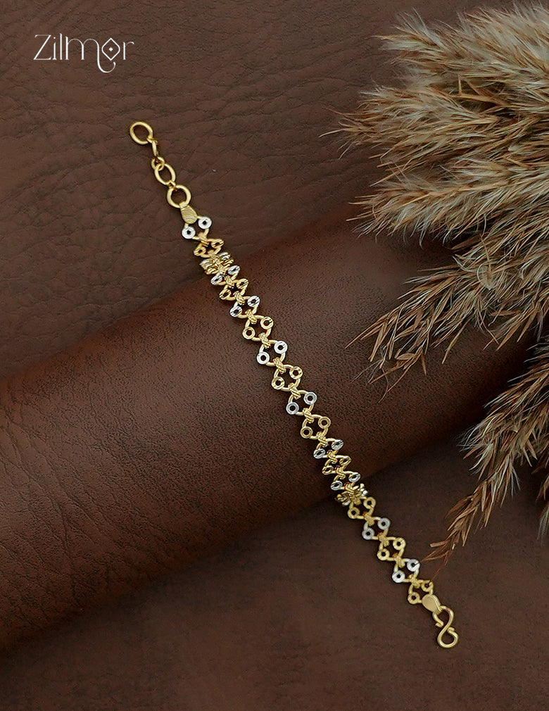 18K Gold & White Gold Bracelet - TR1012712