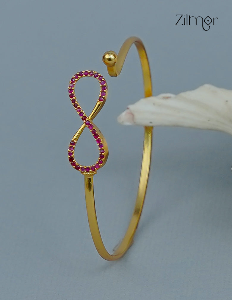 Gold Plated Openable Bangle - CL1012247