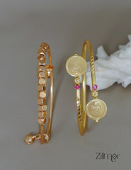 Exclusive Combo Offer – Push & Pull Bracelet + Lakshmi Coin Bangle 1-Zilmor