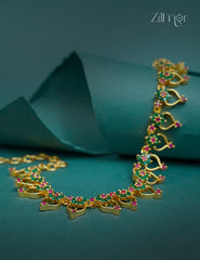 Premium Antique AD Stone  Necklace - CL1012249