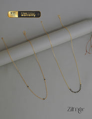 KY1011775 - Simple Mangalsutra Necklace Combo 1-Zilmor