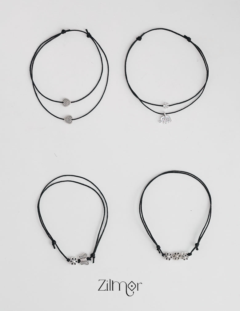 Anklet Pack Of 4 In One Combo 6-Zilmor