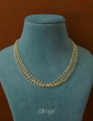 SG1011965- Gold toned Multi Layer Pearl Necklace